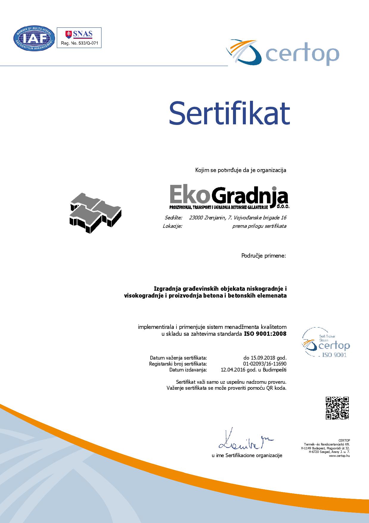 certificate-9001